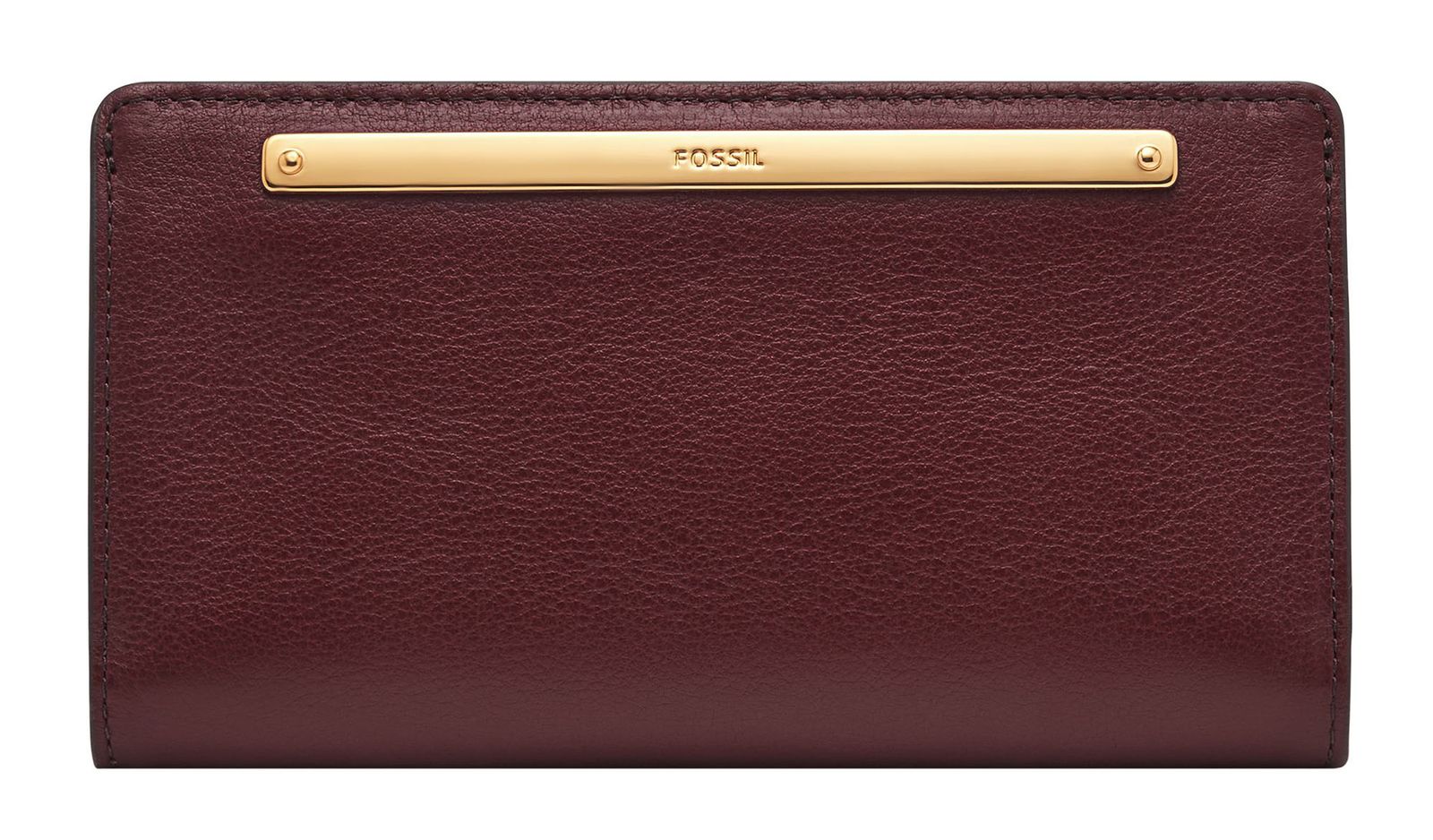 FOSSIL purse Liza Slim Bifold Wallet Mahogany | Buy bags, purses