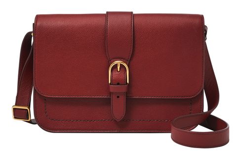 FOSSIL Zoey Large Crossbody Scarlet