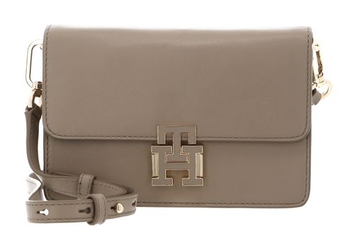 TOMMY HILFIGER Pushlock Leather Crossover Bag S Merino