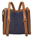 FOSSIL Parker Mini Backpack Denim FOSSIL Parker Mini Backpack Denim