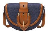 FOSSIL Harwell Small Flap Crossbody Denim