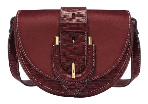 FOSSIL Harwell Flap Crossbody S Mahogany