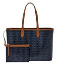 FOSSIL Williamson Tote Bag Blue Print