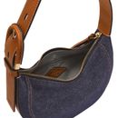 FOSSIL Harwell Crescent Bag Blue FOSSIL Harwell Crescent Bag Blue