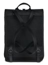 RAINS Rolltop Rucksack Mesh Mini Black