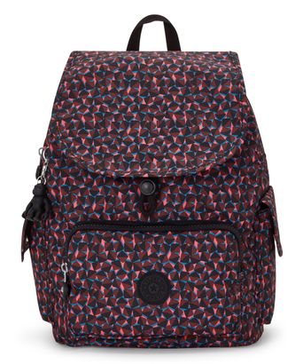 kipling Basic Print City Pack Mini Backpack S Happy Squares