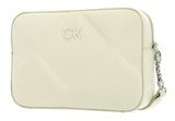 Calvin Klein Re-Lock Quilt Camera Bag Dk Ecru