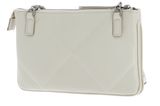 Calvin Klein Re-Lock Quilt Crossbody Dk Ecru