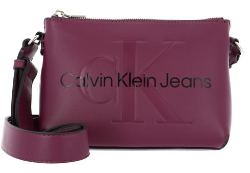 Calvin Klein CKJ Sculpted Camera Pouch 21 Mono Amaranth
