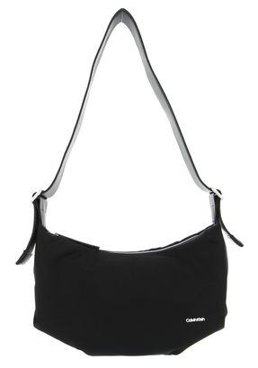 Calvin Klein Wide Strap Nylon Shoulder Bag S / M CK Black