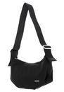 Calvin Klein Wide Strap Nylon Shoulder Bag S / M CK Black