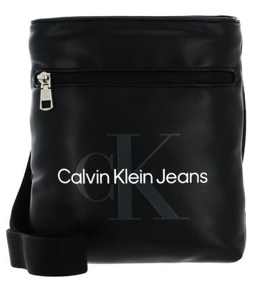Calvin Klein Monogram Soft Flatpack 18 Black | Buy bags, purses  