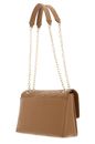 Calvin Klein Re-Lock EMB Convertible Crossbody Brown Sugar