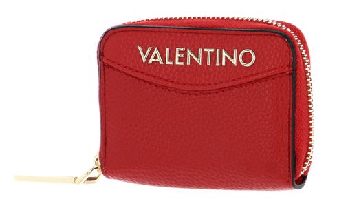 VALENTINO Cinnamon Re Zip Around Wallet Rosso