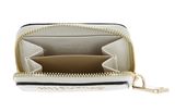 VALENTINO Cinnamon Re Zip Around Wallet Cream White VALENTINO Cinnamon Re Zip Around Wallet Cream White