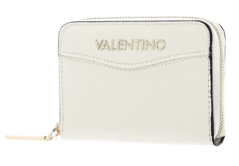 VALENTINO Cinnamon Re Zip Around Wallet Cream White