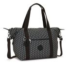 kipling Basic Print Art Medium Tote 3D K Pink kipling Basic Print Art Medium Tote 3D K Pink