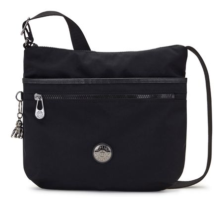 kipling Basic Elevated Eyes Wide Open Arto Medium Crossbody Endless Black