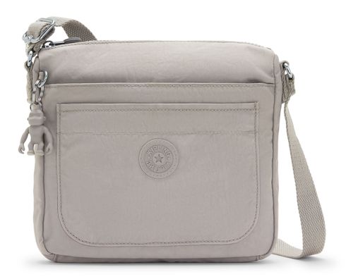 kipling Basic Sebastian Crossbody Bag Grey Gris