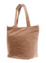 TOM TAILOR Klara Zip Tote Bag L Mixed Beige TOM TAILOR Klara Zip Tote Bag L Mixed Beige