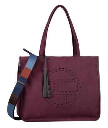 TOM TAILOR Ronda Zip Shopper L Dark Red