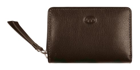 TOM TAILOR Jemy Small Zip Wallet Dark Brown