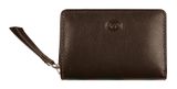 TOM TAILOR Jemy Small Zip Wallet Dark Brown TOM TAILOR Jemy Small Zip Wallet Dark Brown