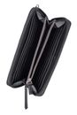 TOM TAILOR Yana Long Zip Wallet XL Black TOM TAILOR Yana Long Zip Wallet XL Black
