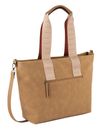 TOM TAILOR Cara Zip Shopper M Camel TOM TAILOR Cara Zip Shopper M Camel