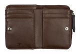 TOM TAILOR Yoki Small Zip Wallet Printed Brown TOM TAILOR Yoki Small Zip Wallet Printed Brown