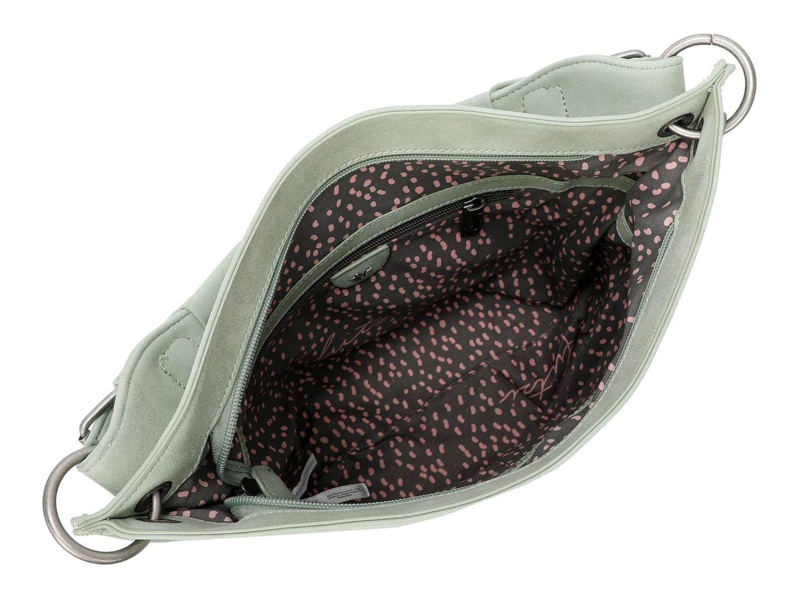 Fritzi Aus Preußen Borsa Hobo Vintage Shoulder Bag - Nera, Pelle Sintetica, 32x29x8 Cm