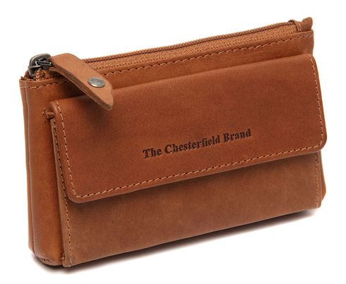 The Chesterfield Brand Violette Key Wallet Cognac