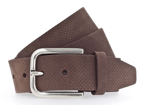 Vanzetti 40mm Leather Belt W110 Dark Brown
