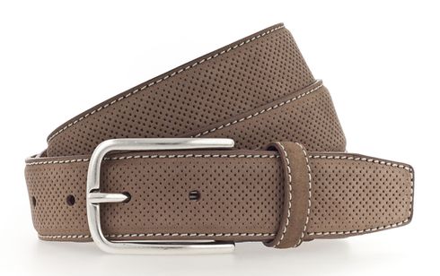 Vanzetti Leather Belt W90 Camel - shortenable