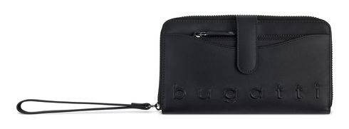 bugatti Daphne Zip Around Wallet Black