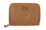 Calvin Klein Re-Lock Quilt ZA Wallet Brown Sugar