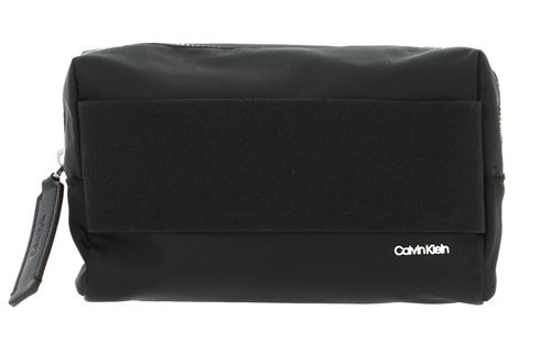 Calvin Klein Wide Strap Nylon Washbag CK Black