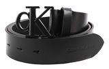 Calvin Klein Round Mono Leather Belt W125 Black Calvin Klein Round Mono Leather Belt W125 Black