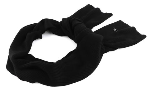 Calvin Klein Re-Lock Knit Scarf CK Black