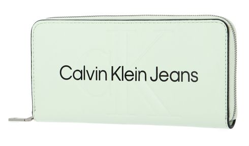 Calvin Klein Long Zip Around Wallet Mint