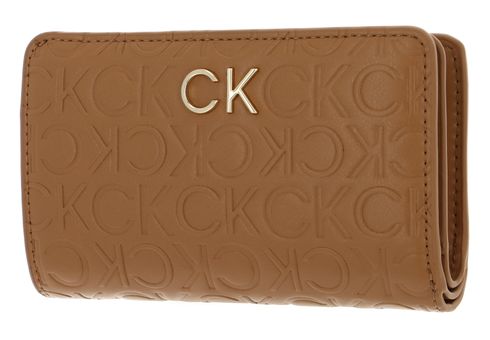 Calvin Klein Re-Lock Bifold French Wallet Brown Sugar