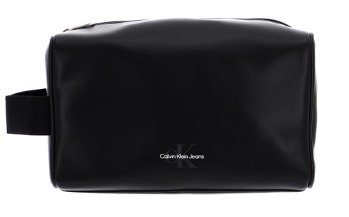 Calvin Klein Monogram Soft Washbag Black