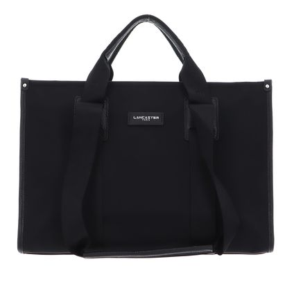 LANCASTER Basic Faculty Shoulder Bag Noir