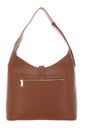 LANCASTER Foulonné Double Hook Hobo Bag Camel In Orange LANCASTER Foulonné Double Hook Hobo Bag Camel In Orange