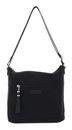 LANCASTER Basic Pompon Shoulder Bag Noir