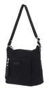 LANCASTER Basic Pompon Shoulder Bag Noir