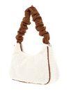 LANCASTER Polaire Chouchou Shoulder Bag Camel