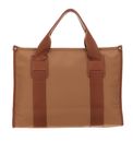LANCASTER Basic Faculty Handbag Camel LANCASTER Basic Faculty Handbag Camel