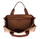LANCASTER Basic Faculty Shoulder Bag Camel