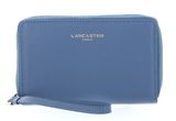 LANCASTER Dune Zip Around Wallet Bleu Stone LANCASTER Dune Zip Around Wallet Bleu Stone